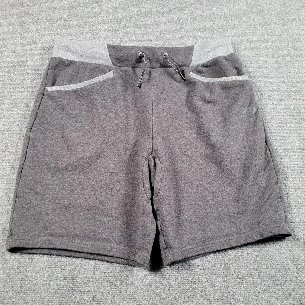 The‎ North Face Shorts Mens Large Gray FlashDry Sweat Athletic Pockets NF0A35D5